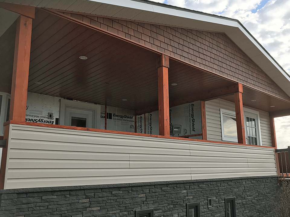 Picture of Exterior of a Home with New Siding