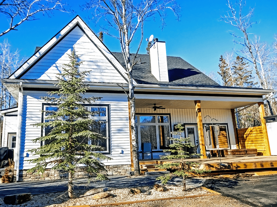 Picture of a Custom Built Home.