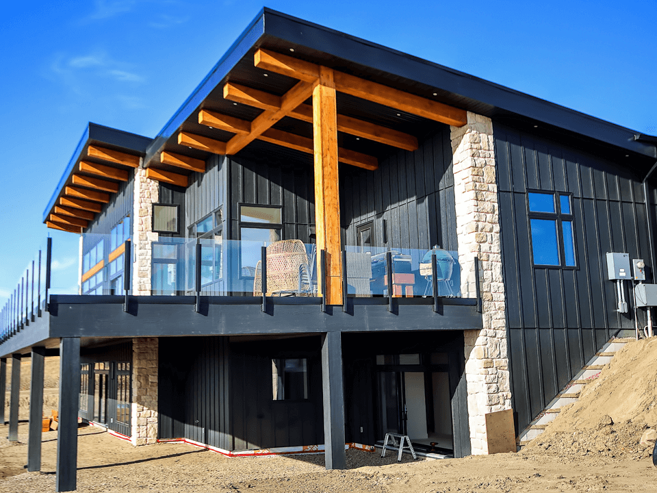 Picture of a Large Custom Built Home.