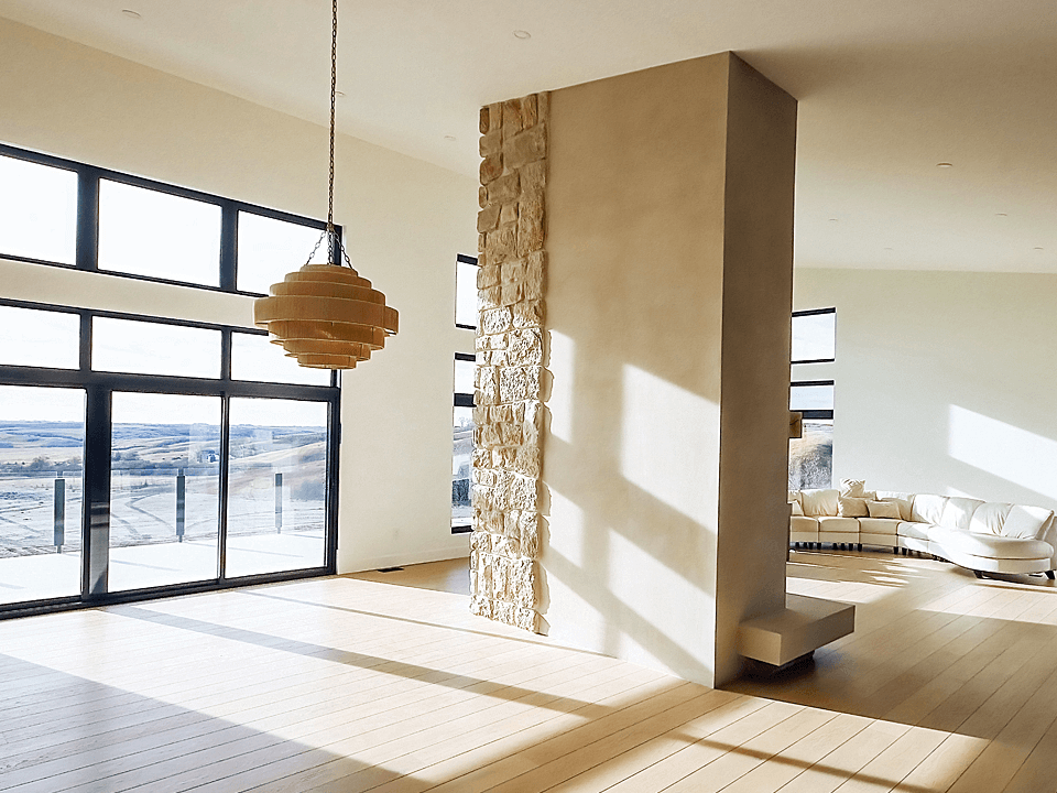 Picture of a Living Room in a Home Built by Sector1